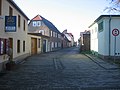 Mittelstraße vom Brauhausplatz hinten links Dresdener Straße südwärts hinten rechts Dresdener Straße nordwärts