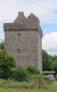 <span class="mw-page-title-main">Rusco Tower</span> Early 16th-century tower house in Scotland