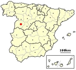 Vị trí của Santa Marta de Tormes