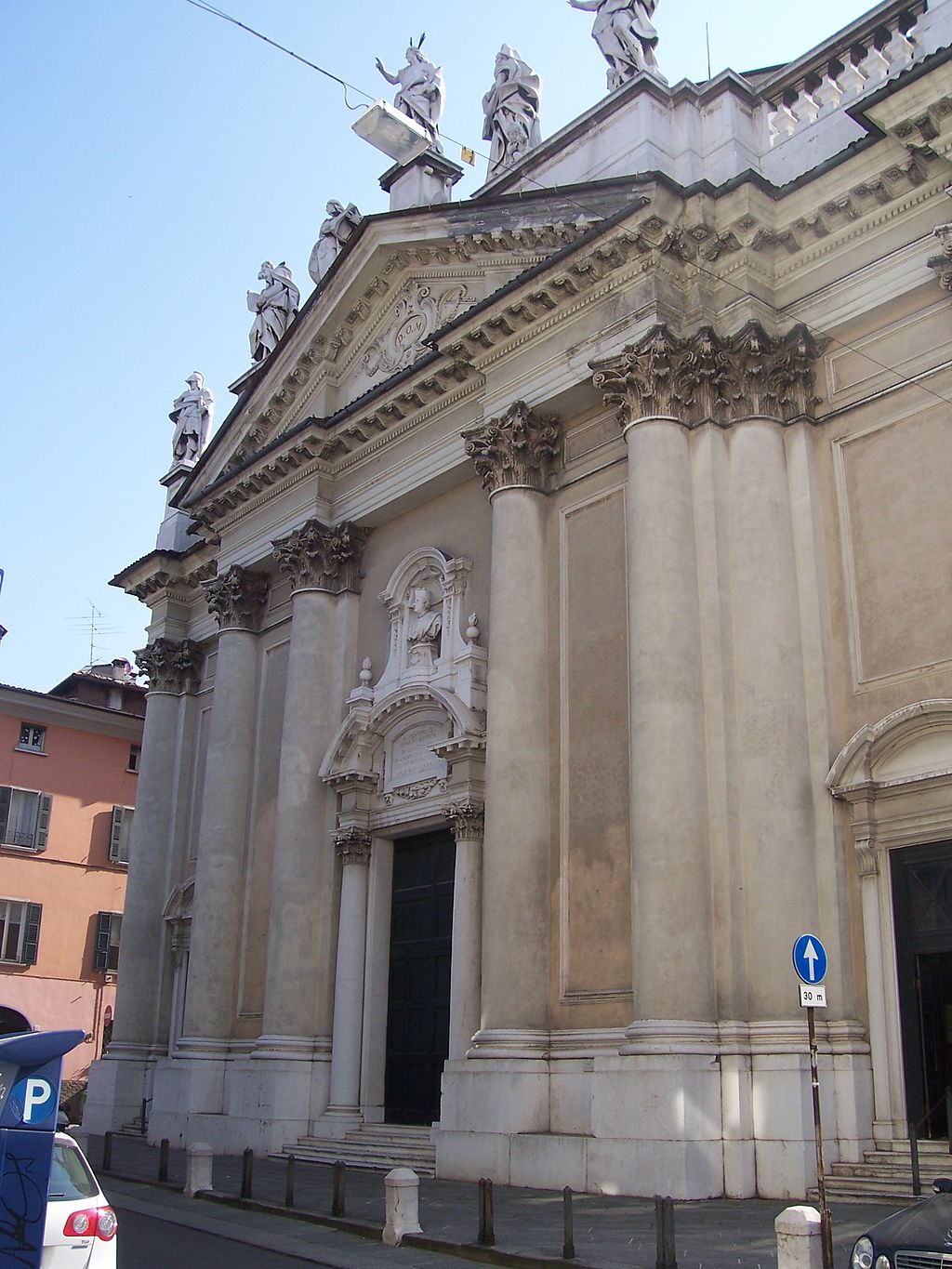San nazaro (brescia) facciata