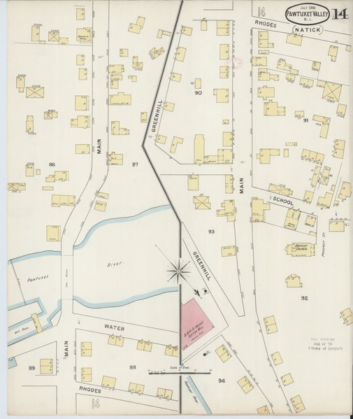 File:Sanborn Fire Insurance Map from Pawtuxet Valley, Kent and Providence Counties, Rhode Island. LOC sanborn08097 001-14.tif