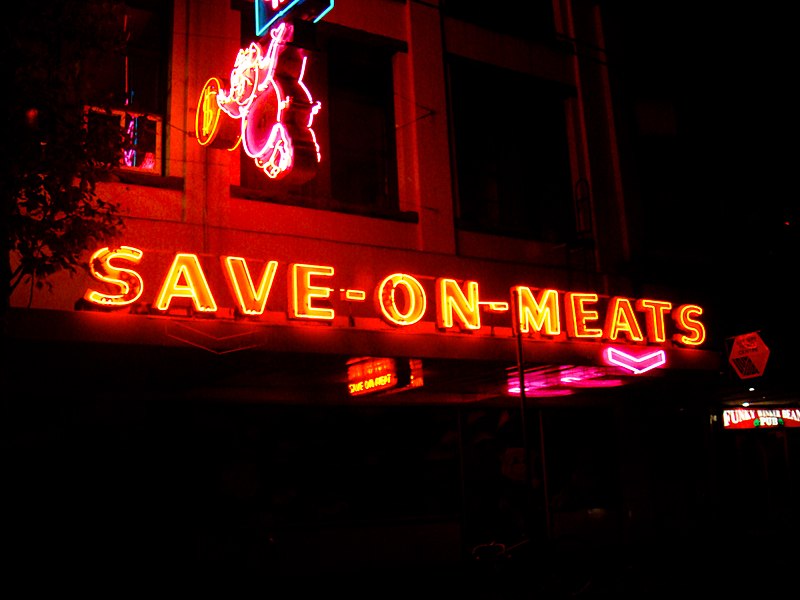 File:Save-On-Meats by night.jpg