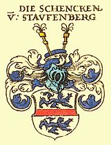 Гербът на род Шенк фон Щауфенберг