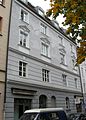 Schleißheimer Straße 62; Mietshaus, Neurenaissance, um 1890. This is a picture of the Bavarian Baudenkmal (cultural heritage monument) with the ID D-1-62-000-6196 (Wikidata)