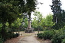 Memorial obelisk for the creators of the complex