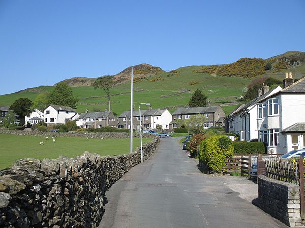 School Lane, below Reston Scar