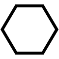 Diagram of a screw head - External Hex Head