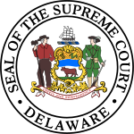 Siegel des Obersten Gerichtshofs von Delaware.svg
