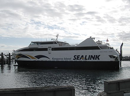 SeaLion 2000 bound for Kangaroo Island