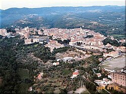 Skyline of Sessa Aurunca