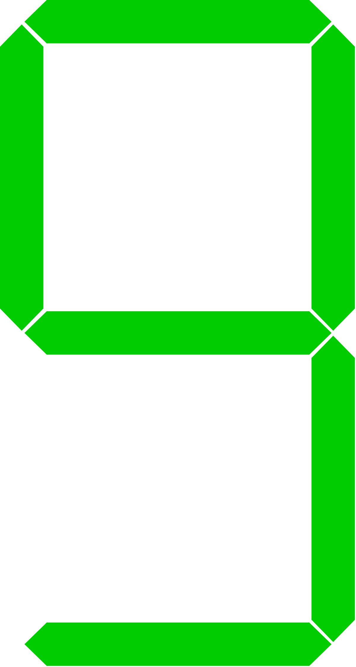 Download File:Seven segment display 9 digit (green).svg - Wikimedia ...