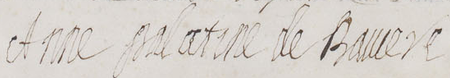 Signature of Anne Henriette of Bavaria at her own marriage in 1663.png