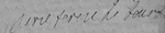 Signature of Marie Thérèse de Bourbon, Dowager Princess of Conti in 1725.png