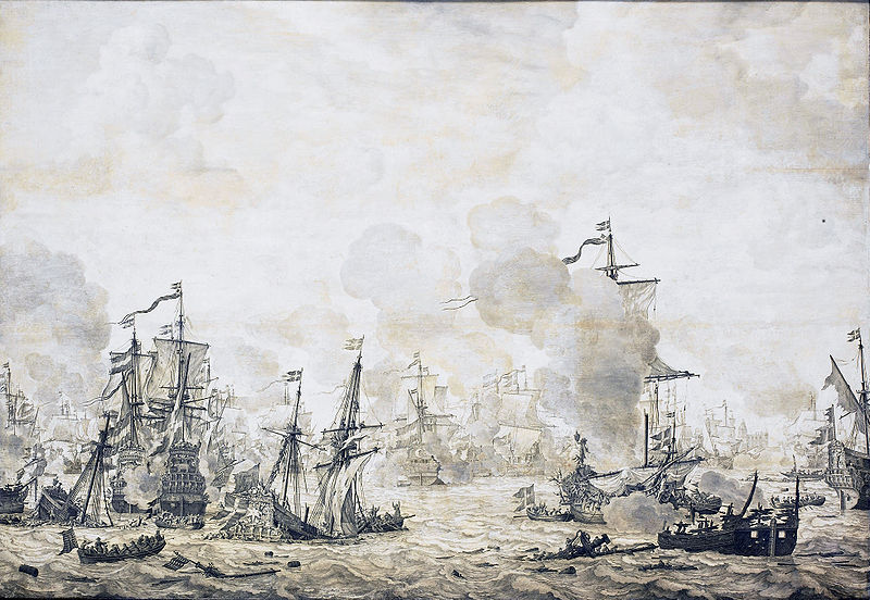 File:Slag in de Sont - Battle of the Sound, November 8 1658-2 (Willem van de Velde I, 1665).jpg