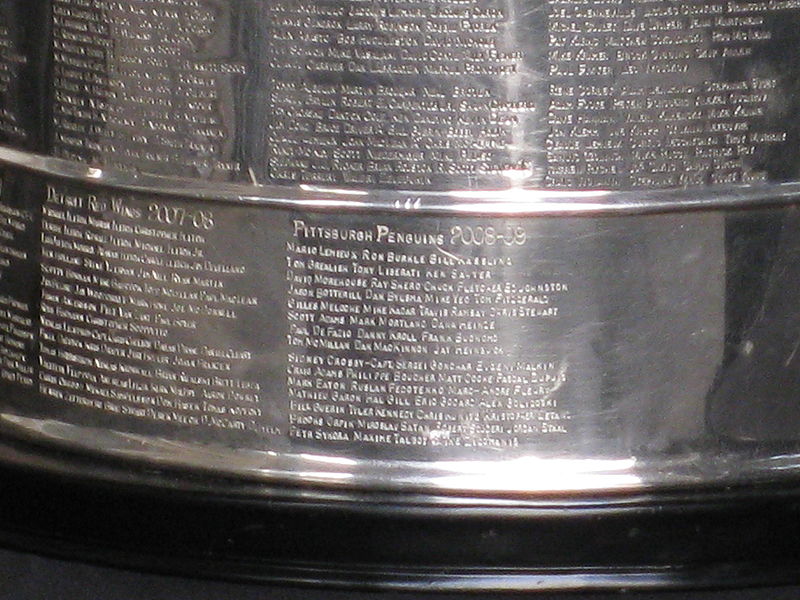 File:Stanley Cup Pittsburgh 2008-09 Engraved.jpg