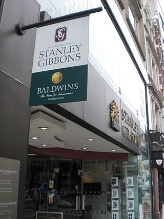 <span class="mw-page-title-main">Stanley Gibbons</span> British stamp dealer and philatelic publisher