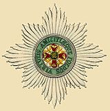 Placa de la Orden del Águila de Oro