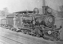 Locomotive no. 3 of the Chillagoe Railway was the first engine on the Etheridge line StateLibQld 2 152103 Locomotive no. 3 of the Chillagoe Railway was the first engine on the Etheridge line.jpg