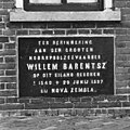 Gedenksteen Willem Barentz