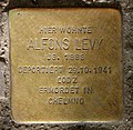 Alfons Levy, Greifswalder Straße 152, Berlin-Prenzlauer Berg, Deutschland