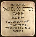 Stolperstein für Rachel Scheffer-Knegje (Rotterdam).jpg