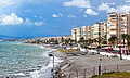 Die Strandpromenade in Torrox Costa