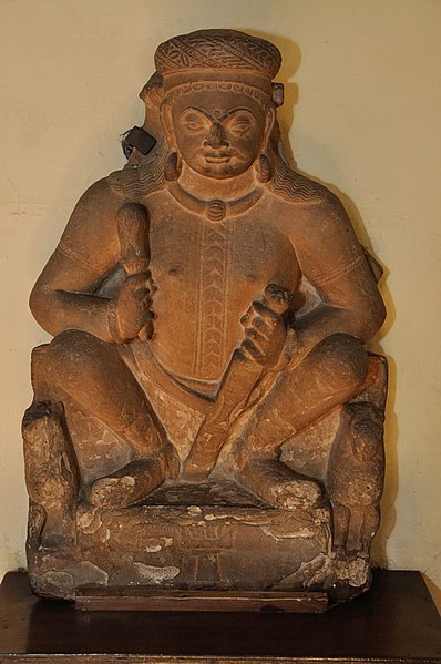A Surya of the Kushan period, in northern clothing. 2nd–3rd century CE, Art of Mathura.