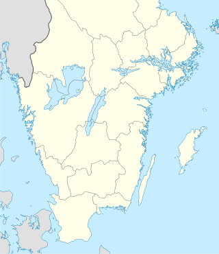 Allsvenskan está ubicado en Suecia meridional