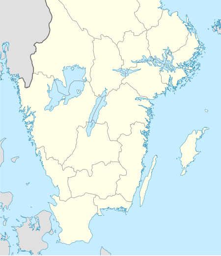 Sweden location map, 40south