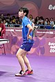 Deutsch: Tischtennis bei den Olympischen Jugendspielen 2018; Tag 9, 15. Oktober 2018; Mixed, Finale, Mixed-Doppel – Miu Hirano (JPN) gegen Sun Yingsha (CHN) 2:3 English: Table tennis at the 2018 Summer Youth Olympics at 15 October 2018 – Mixed Final, Mixed-Double – Miu Hirano (JPN) Vs Sun Yingsha (CHN) 2:3