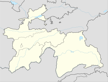 Location map Tacikistan