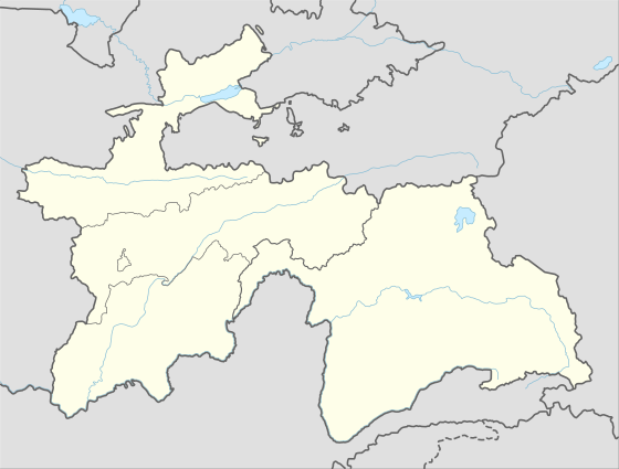 Voir sur la carte administrative du Tadjikistan