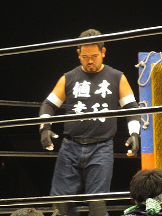 <span class="mw-page-title-main">Takayuki Ueki</span> Japanese professional wrestler