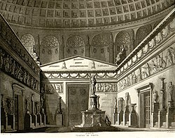 Tempio di Vesta, bozzetto di Antonio Basoli per La Vestale (s.d.) - Archivio Storico Ricordi ICON011807.jpg