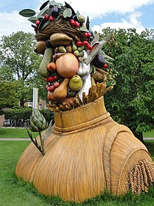 Sculpture from Hass' Four Seasons installation at Dulwich Picture Gallery, 2012, inspired by the works of Giuseppe Arcimboldo The Four Seasons 4.jpg