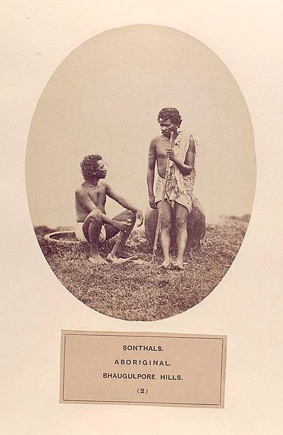 Santhals in British India, 1868