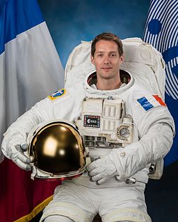 Thomas Pesquet French aerospace engineer, pilot, and astronaut