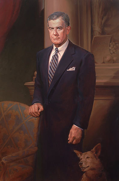 Official portrait as chairman of the Agriculture Committee