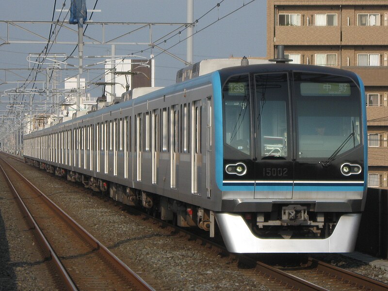 File:Tokyo Metro Tozai 15102 Minami-Gyotoku 20101015.jpg