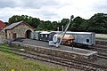 On the town railway, goods shed N siding