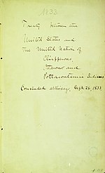 Thumbnail for 1833 Treaty of Chicago