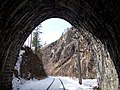Tunnel an der Bajkalbahn