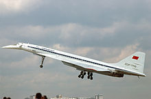 L'un des Tu-144 d'Aeroflot.