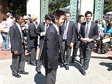 UC Men's Octet at Cal Day 2009.JPG