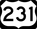 Thumbnail for U.S. Route 231 in Indiana