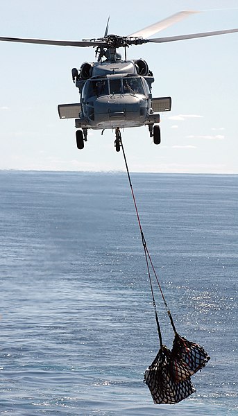 File:US Navy 050618-N-9551Z-020 An MH-60S Seahawk helicopter, assigned to Helicopter Sea Combat Squadron Two Five (HCS-25), conducts a vertical replenishment.jpg