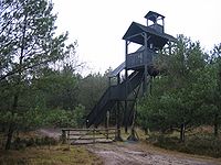 Uitkijktoren in Nationaal Park Drents-Friese Wold