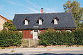 Residential house (surrounding area) with rear extension