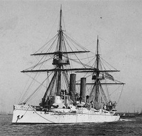 illustration de USS Boston (1884)