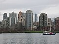 Vancouver from the Seaside Bicycle Route (2012)